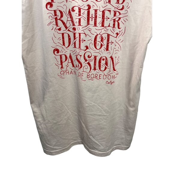 Studio Ceizer Women’s Small Pink Red Graphic Tee Short Sleeve T Shirt - Picture 9 of 13